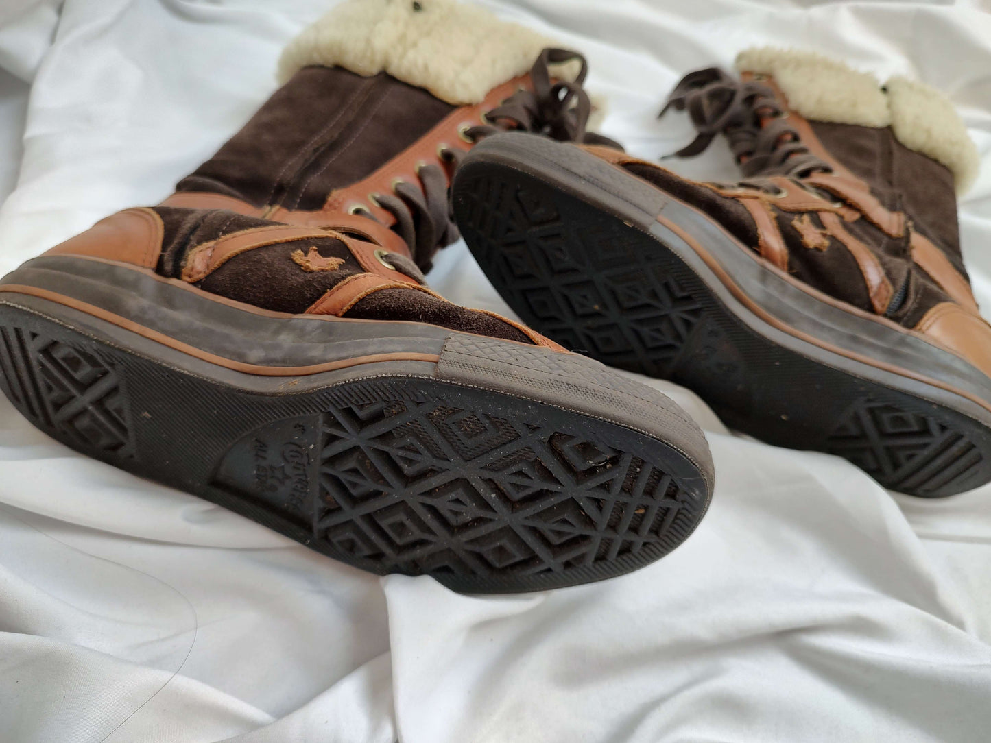 vintage converse STAR 70 XXHI lace-up buckle boots