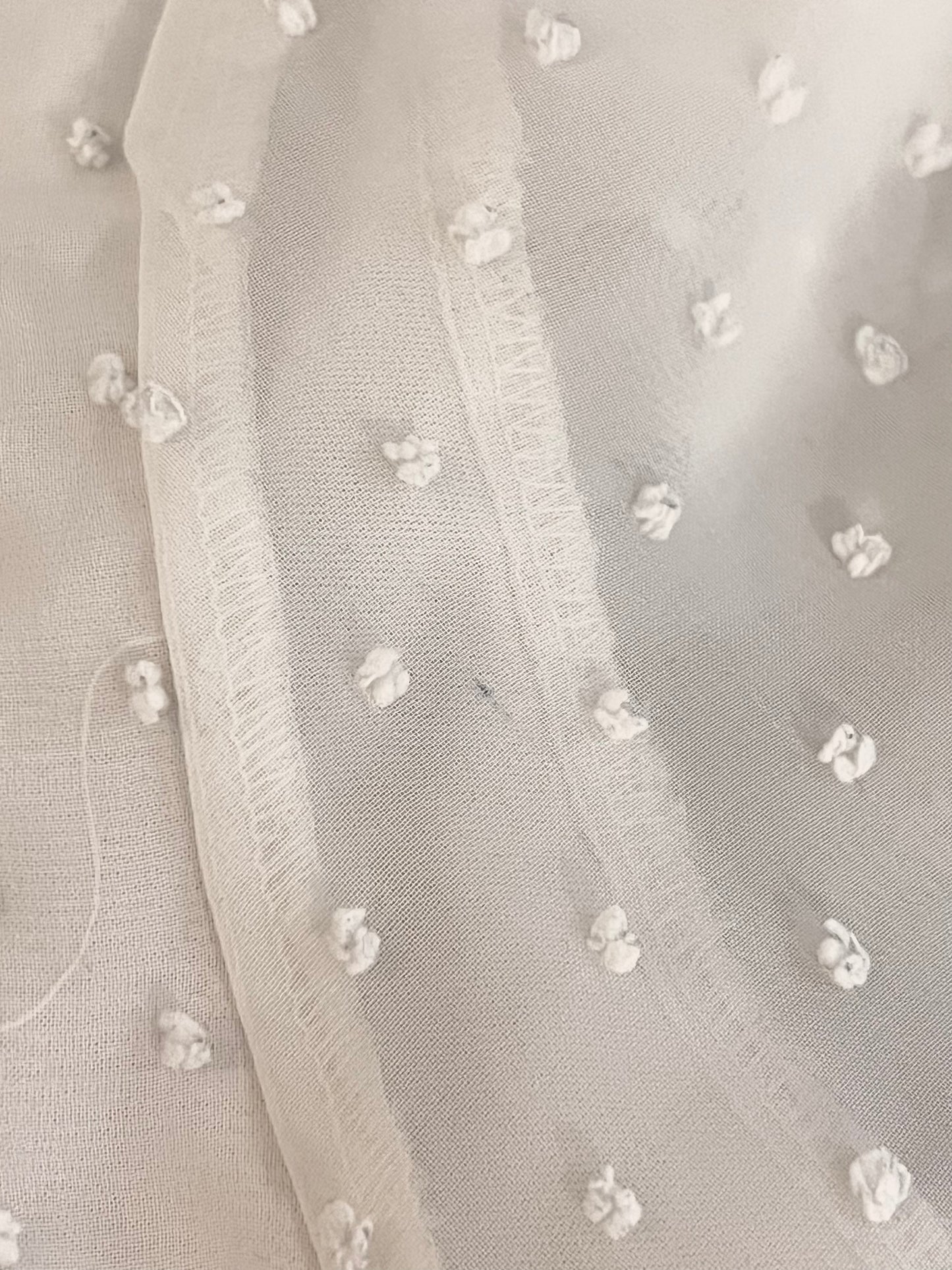 y2k eu label lacey blouse (cream)
