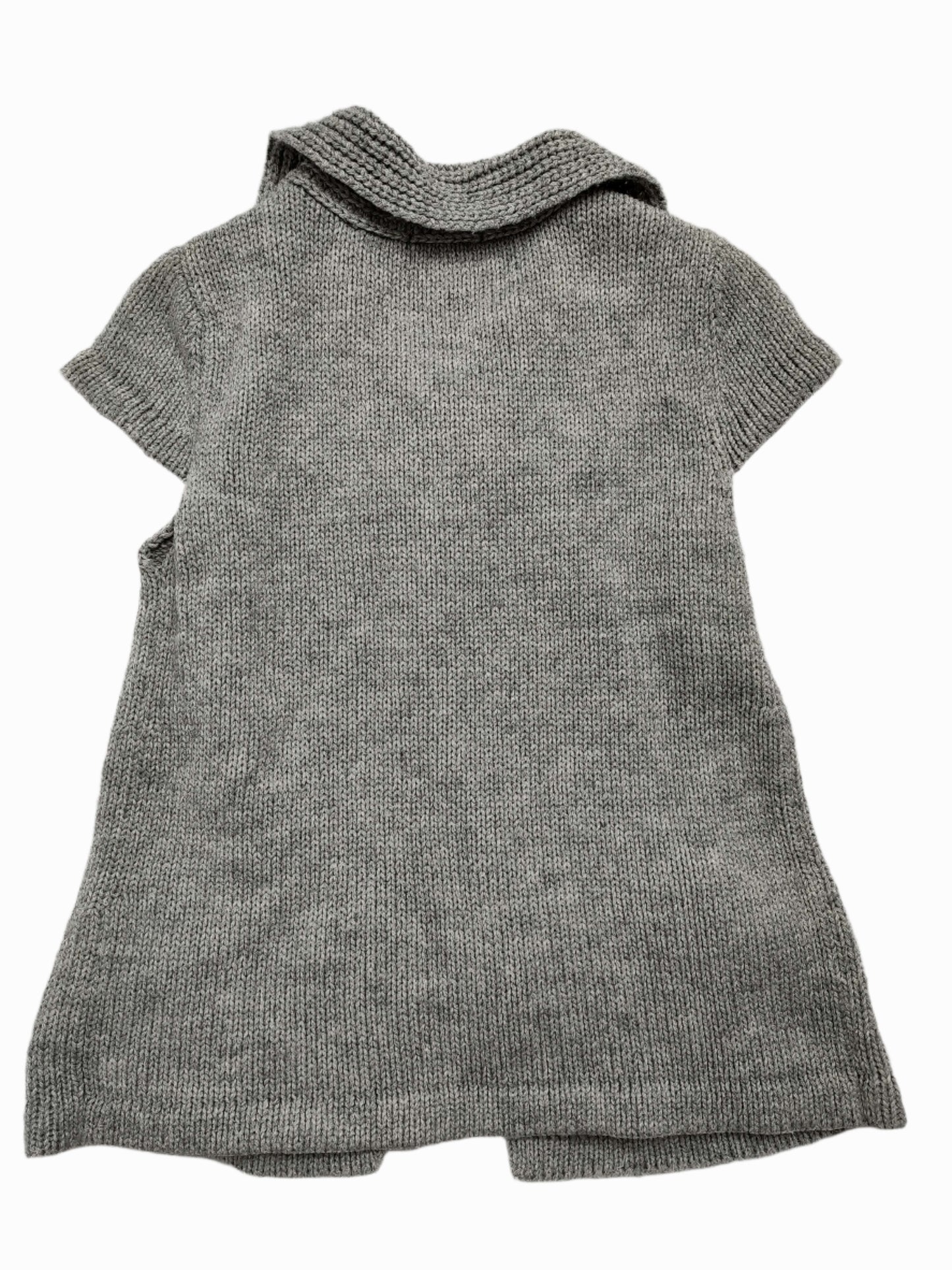vintage eu label grey knit cardigan w/ bows