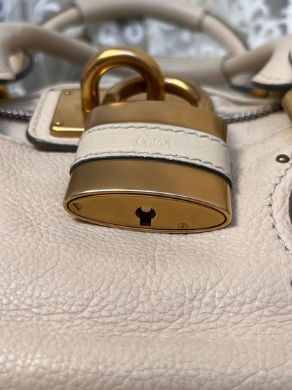 2009 cream chloé paddington bag