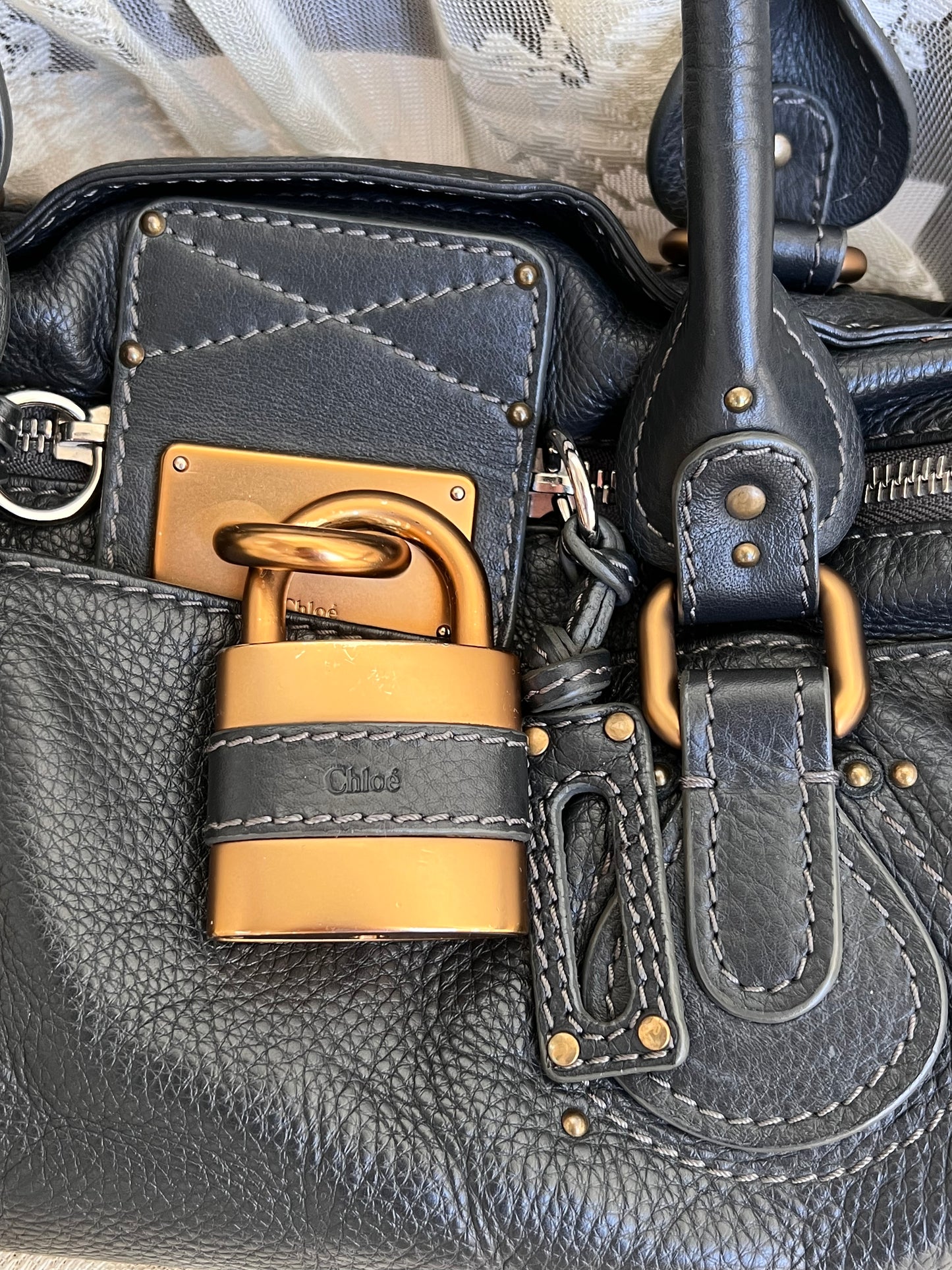 2006 anthracite/grey chloé paddington bag