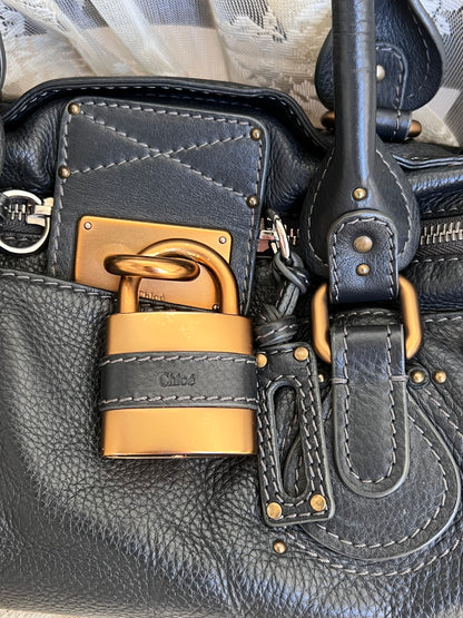 2006 anthracite/grey chloé paddington bag