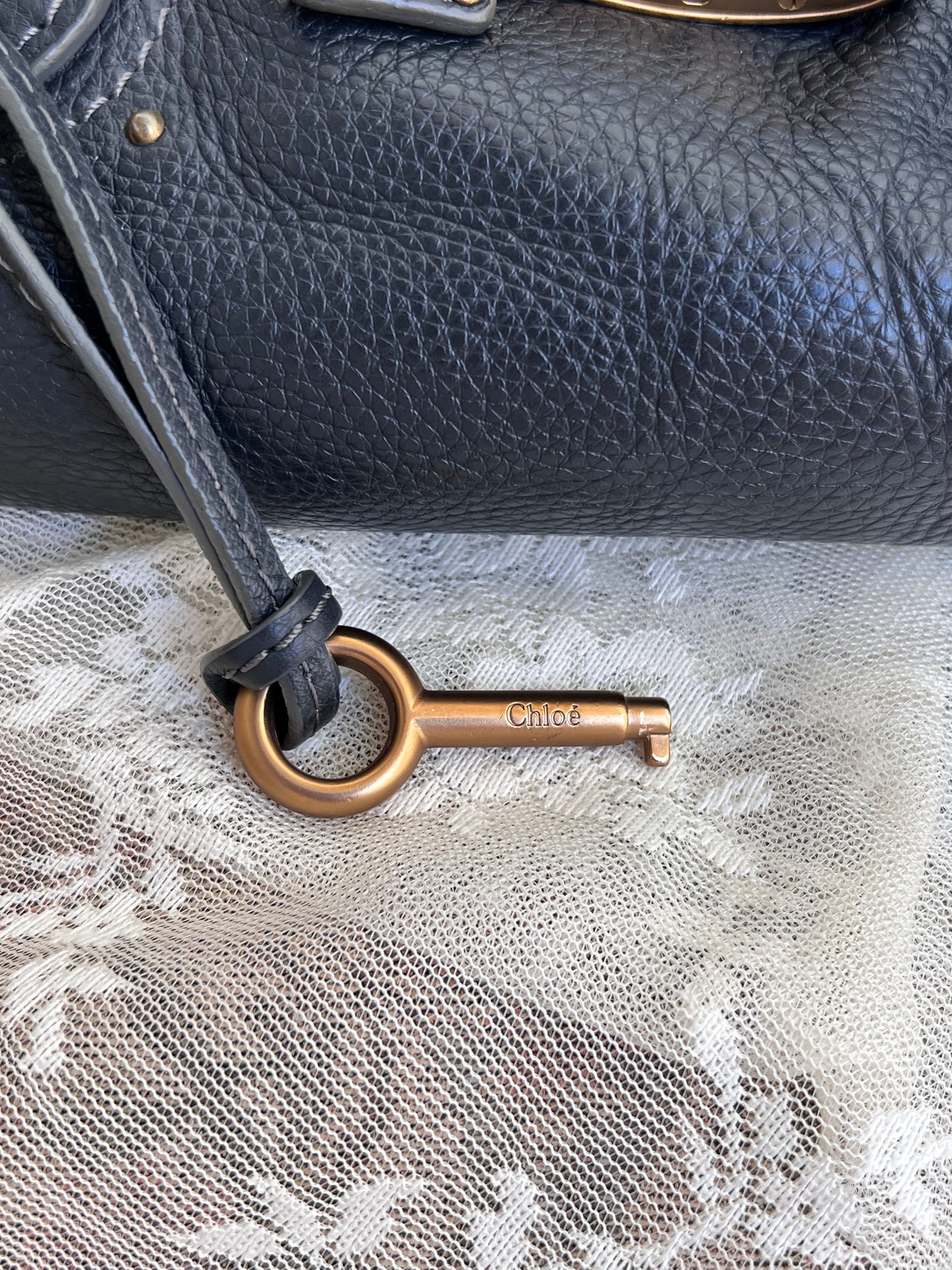 2006 anthracite/grey chloé paddington bag