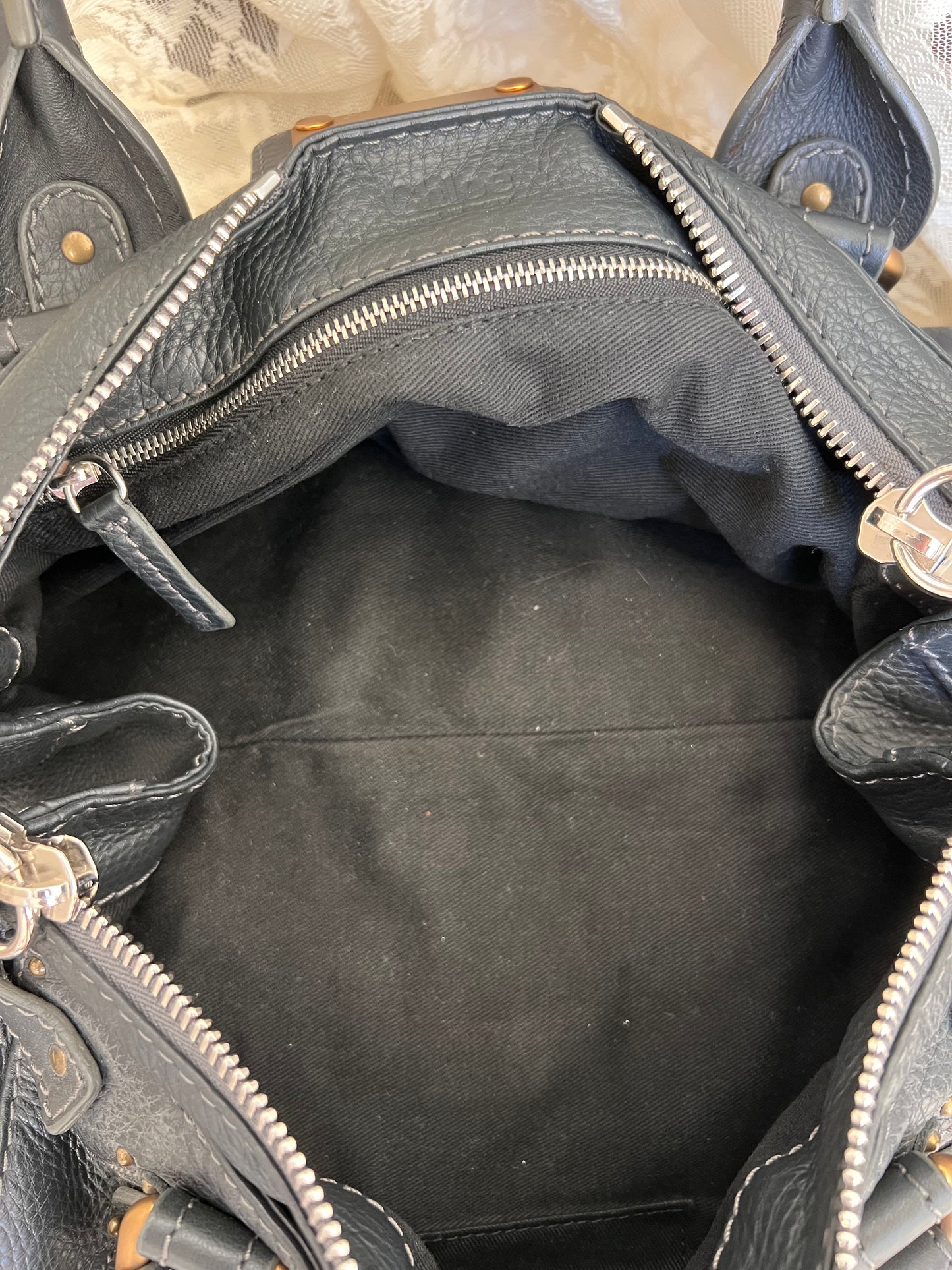 2006 anthracite/grey chloé paddington bag