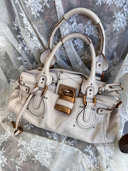 2006 cream chloé paddington bag