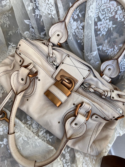 2006 cream chloé paddington bag