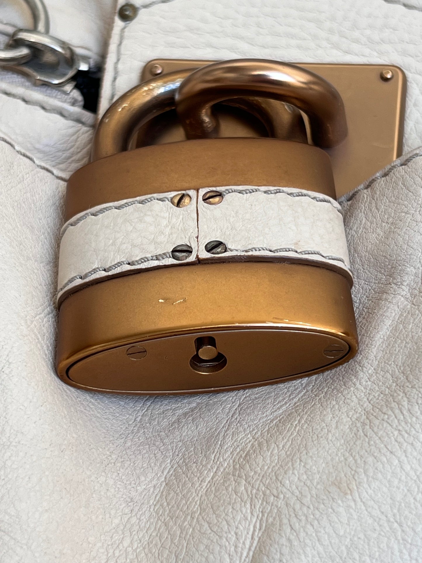 2006 cream chloé paddington bag