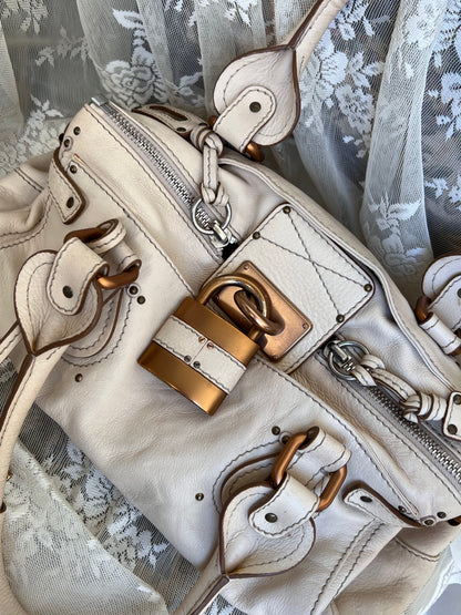 2006 cream chloé paddington bag