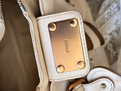 2006 cream chloé paddington bag