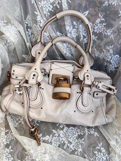 2006 cream chloé paddington bag