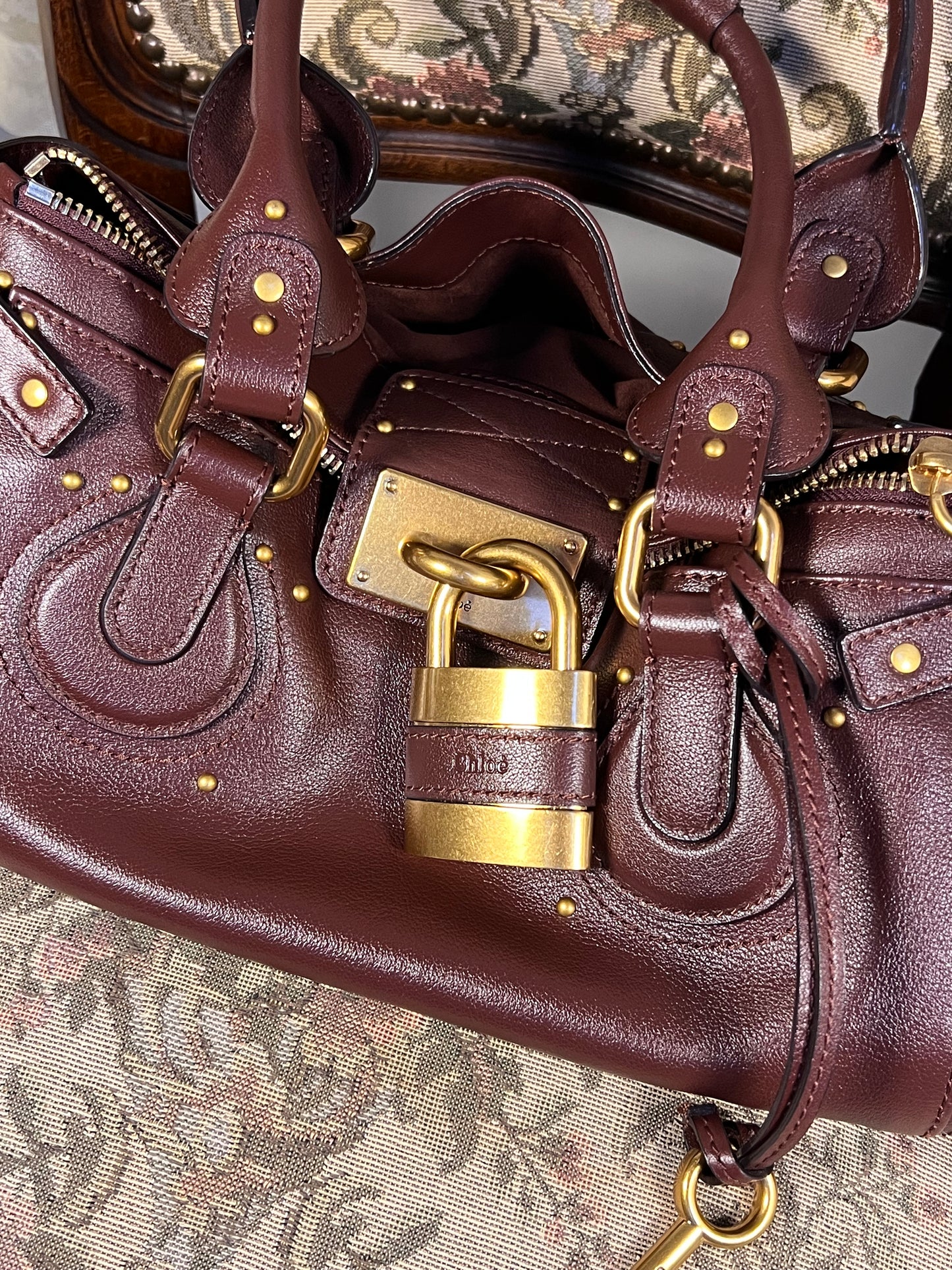 Chloé Paddington Bag "Crafty Brown" 2025 F/W