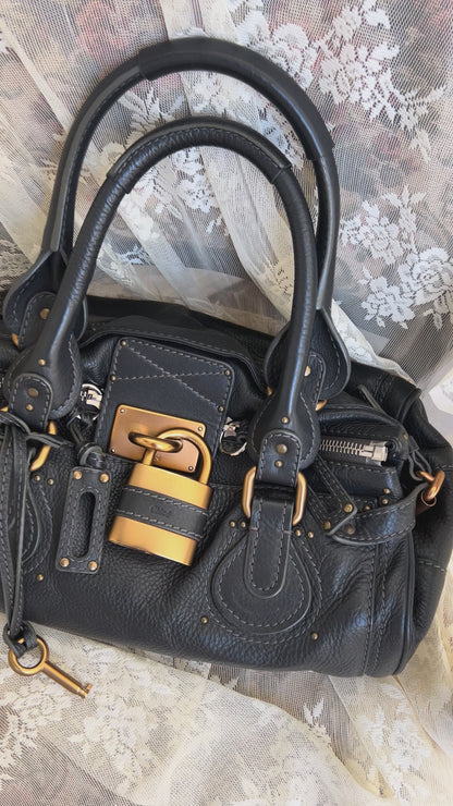 2006 anthracite/grey chloé paddington bag