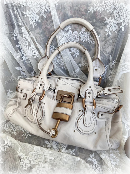 2006 cream chloé paddington bag