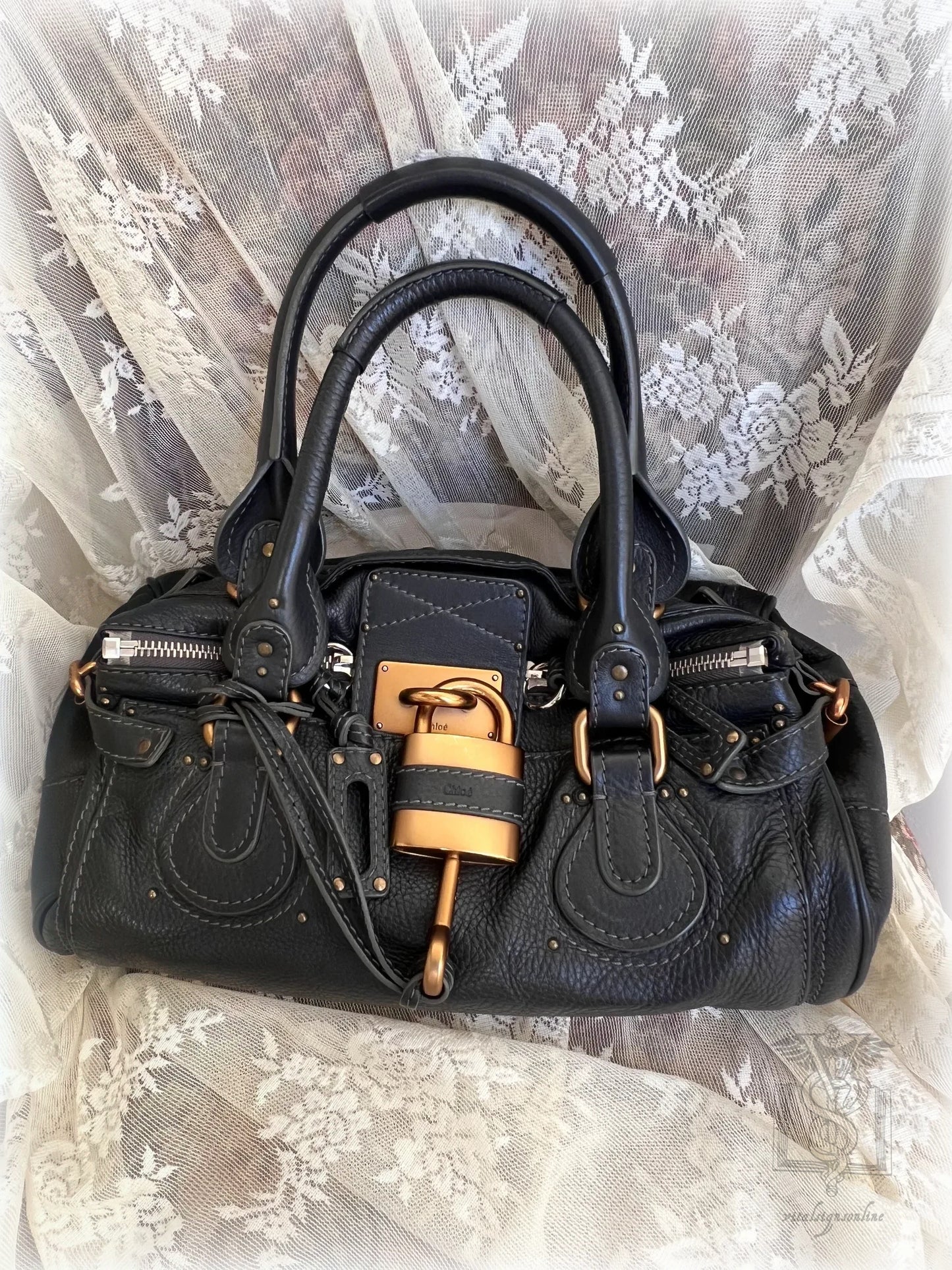 2006 anthracite/grey chloé paddington bag