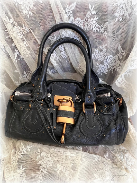 2006 anthracite/grey chloé paddington bag
